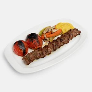 خوراک کباب لقمه ممتاز تک پز