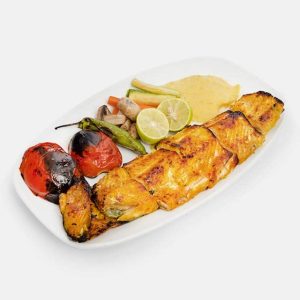 خوراک ماهی قزل آلا کبابی