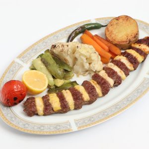 خوراک کباب لقمه نگین دار ممتاز